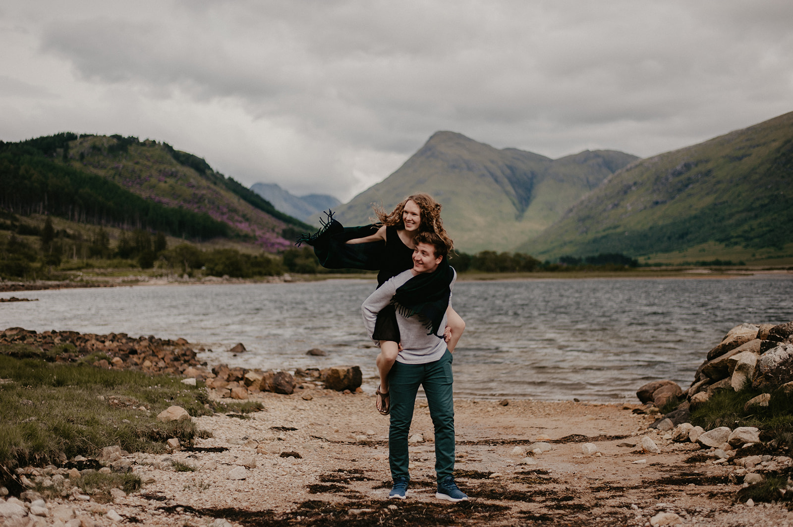 Adventurous Love in the Scottish Highlands by Joanna Eliza Photography