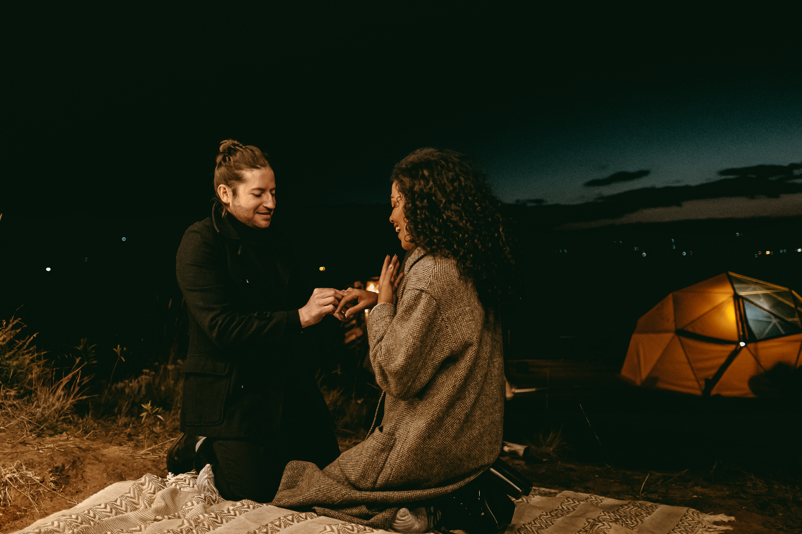 A marriage proposal nearby Bogota by Gardenias › Beloved Stories