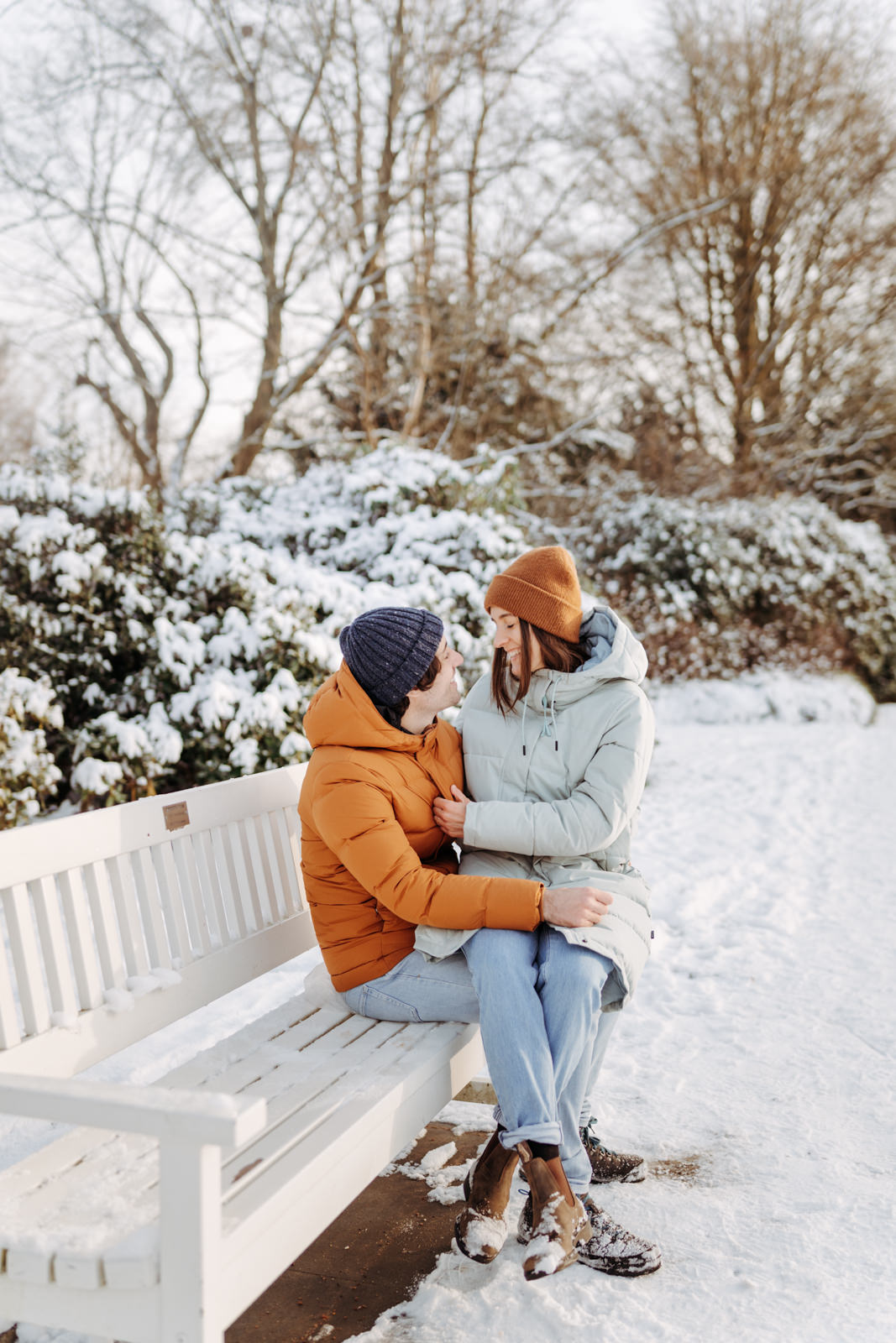 Love Story In Winter Wonderland by Deniz Xenia Photography