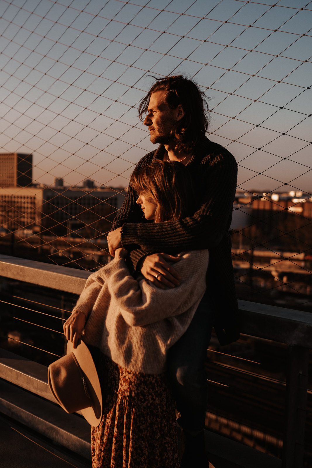 Rooftop Love Story by Caroline Knabe