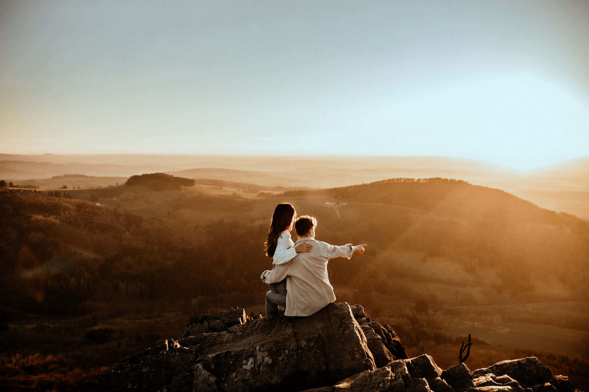 Couple Session With a View by Laura Mack