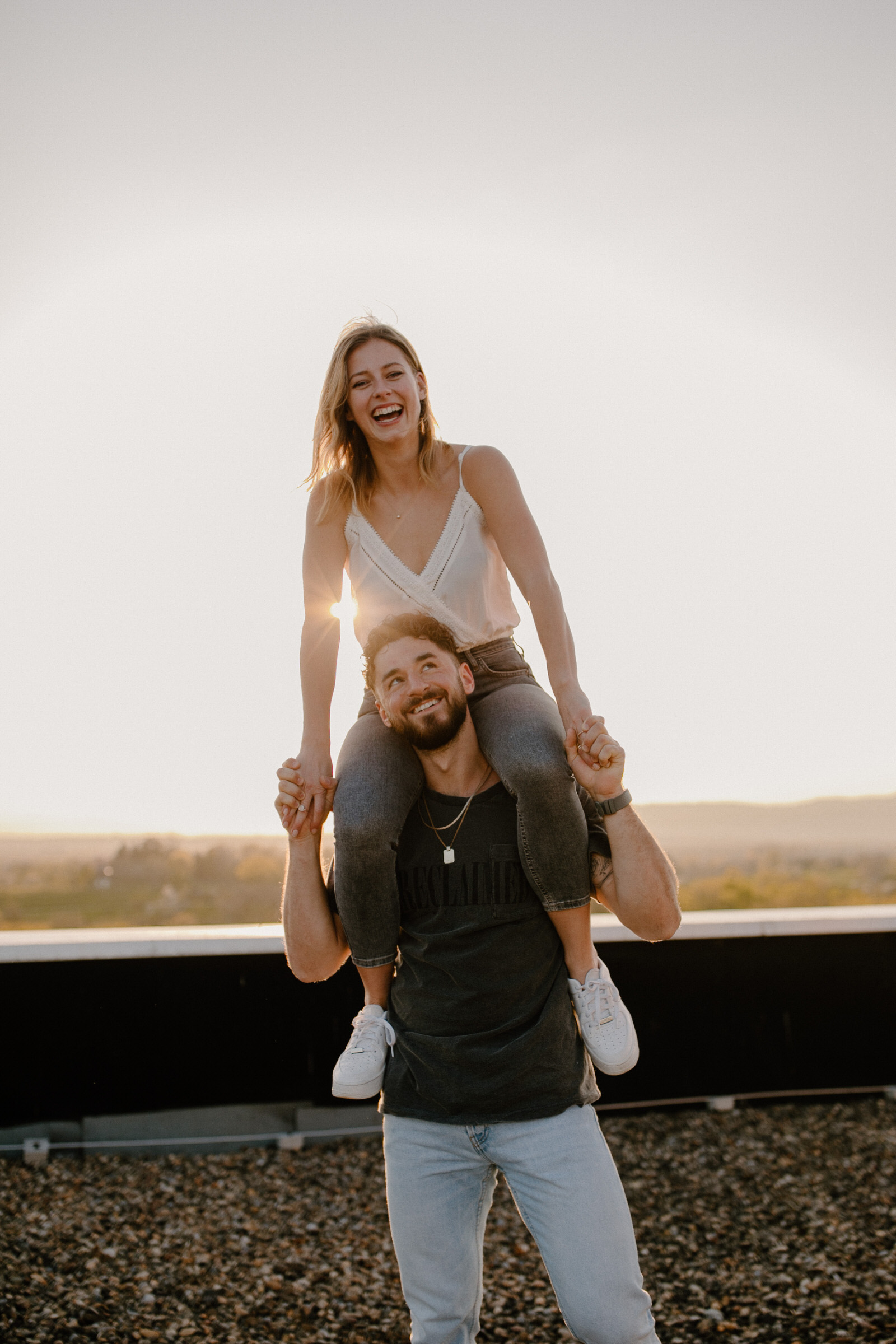 Rooftop Sunsets With You by Lana Isabella Photography