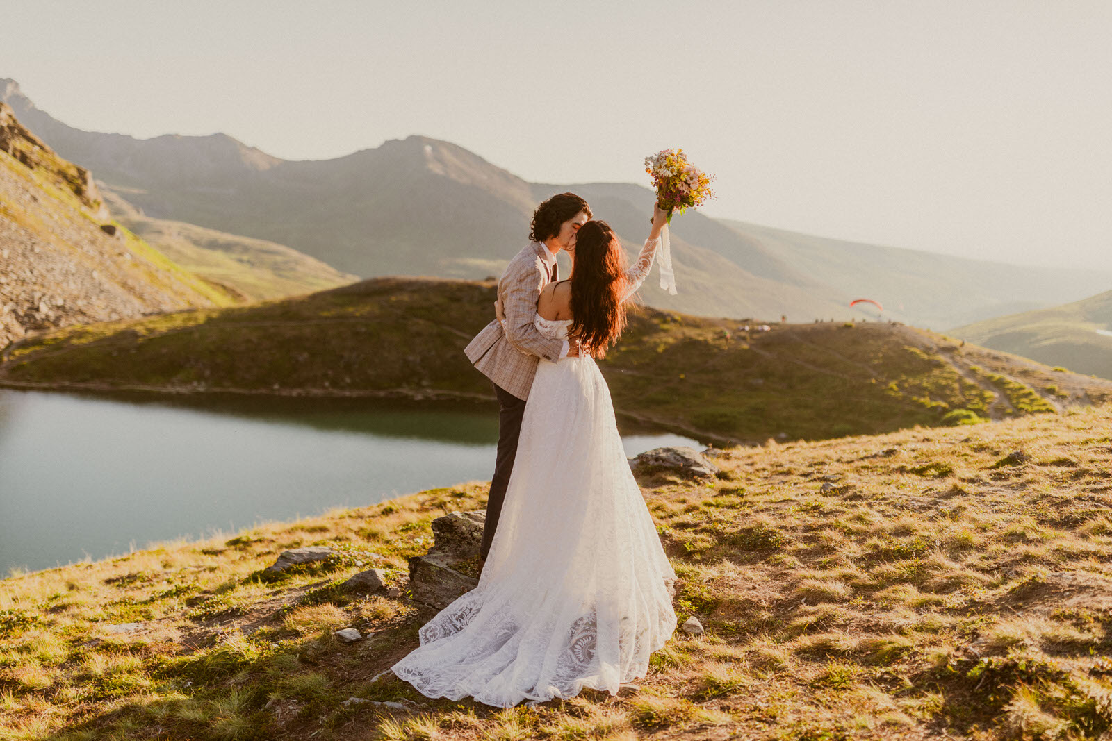 Mountaintop Elopement Inspiration by Dan And Jess