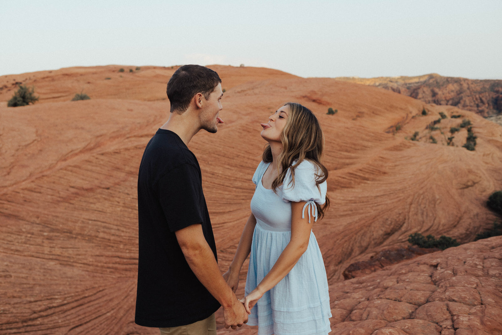 Red Rock Engagement Session by Hannah Mack Photo