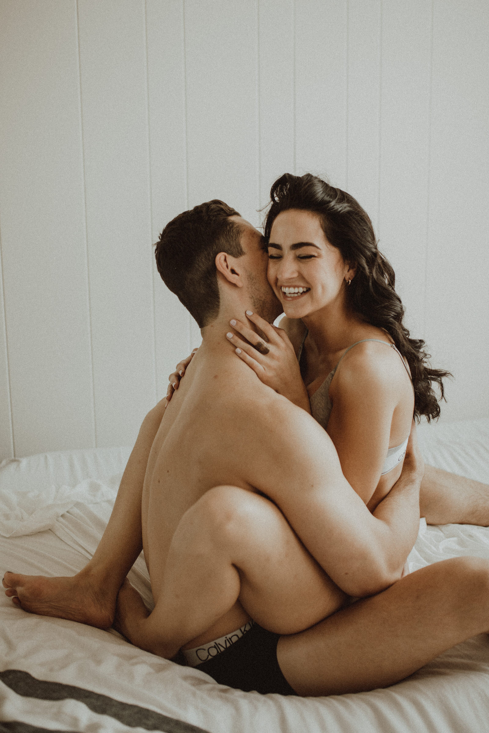 Intimate Cozy Couples Session by Brittany Bear Photography