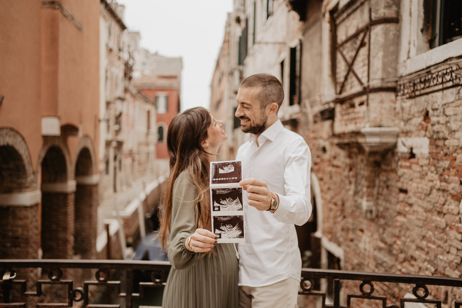 Baby Announcement In Venice by Michael Zennaro Photography