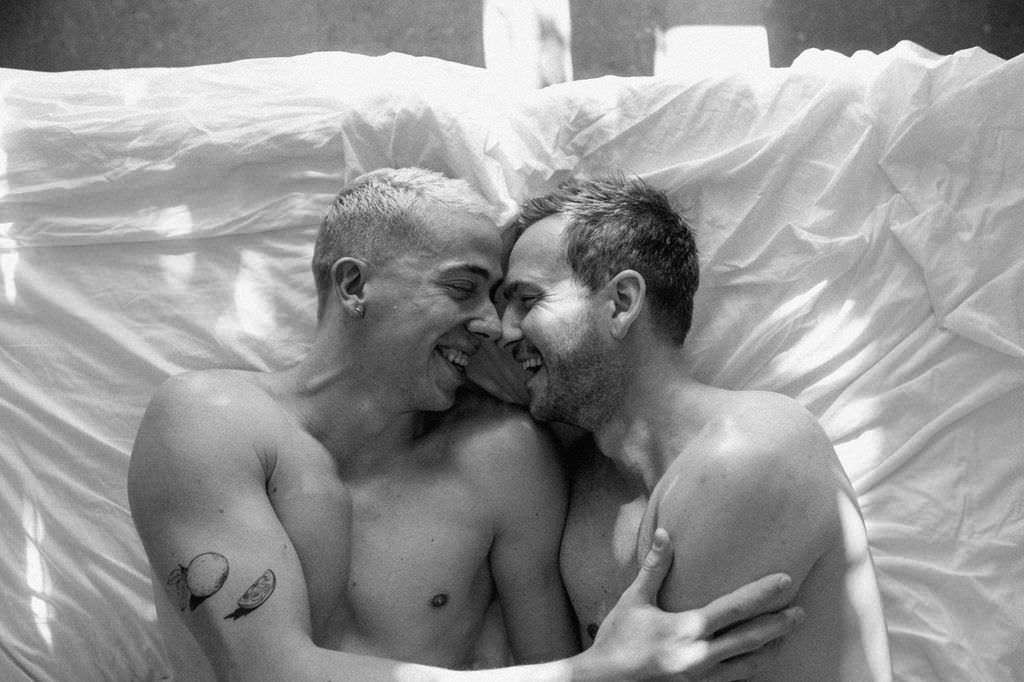 Intimate Gay Couple Session by Leonie Cappello